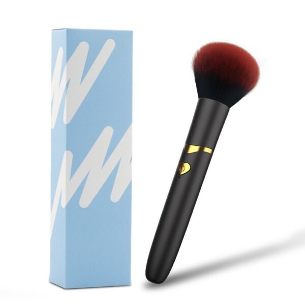 Char hair brush vibrating stick make-up brush massage AV stick electric jump egg female masturbator