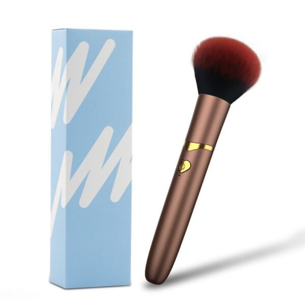 Char hair brush vibrating stick make-up brush massage AV stick electric jump egg female masturbator