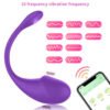APP wireless remote control female masturbation device capable of jumping egg into body