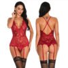 Women's One-Piece Lingerie Deep V Halter Women's Passion Tights