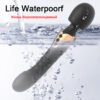 Dual-head vibration char AV stick G-spot orgasm portable female massage stick