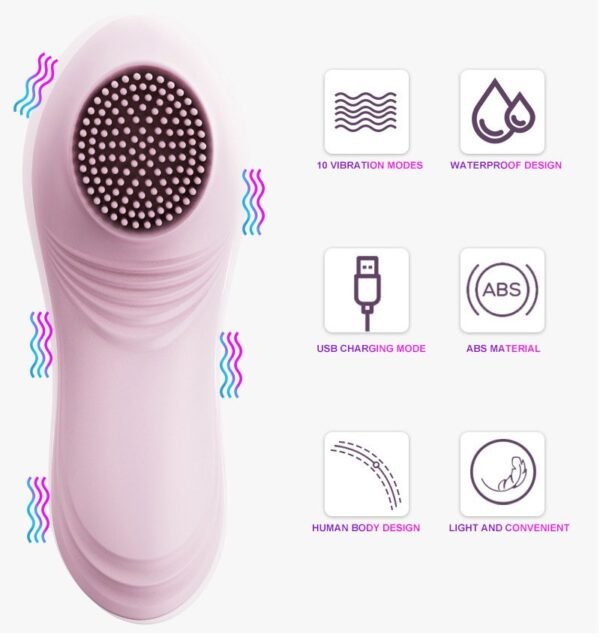 New Magnet Strongly Absorbs Female Wearable Wireless Remote Control APP Vibrating Jumping Egg Clitoral Stimulation