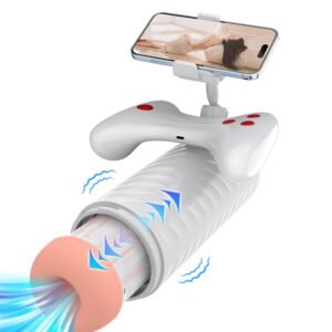 Airplane cup male electric full-automatic telescopic game handle vibrate sucking masturbation device mobile phone video suppor