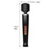 Powerful charging vibrator large AV large size massage stick masturbator for women