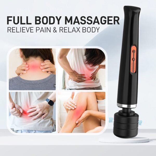 Powerful charging vibrator large AV large size massage stick masturbator for women