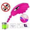 USB char wearable masturbator for women remote control G-spot silica gel vibrator