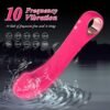 Char vibration rod female simulated penis pul and inserting body orgasm massager