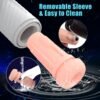 Airplane cup male electric full-automatic telescopic game handle vibrate sucking masturbation device mobile phone video suppor