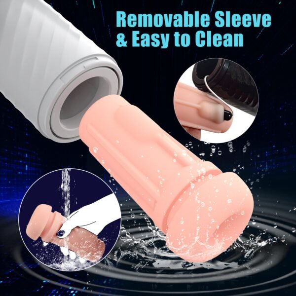 Airplane cup male electric full-automatic telescopic game handle vibrate sucking masturbation device mobile phone video suppor