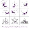 Masturbator for women with multi-frequency vibrating stick