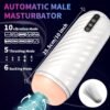 Multifunctional telescopic airplane cup male masturbator male full-automatic cup clamp sucking cup