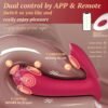 Electric women go out to wear portable jumping egg APP remote wireless remote control