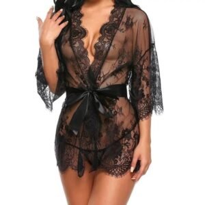Sexy lace pajamas