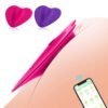 Charging APP wireless remote control vibrating massage appliance heart-shaped invisible wearing jumping egg