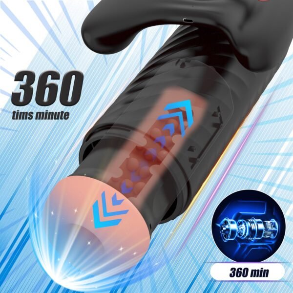 Airplane cup male electric full-automatic telescopic game handle vibrate sucking masturbation device mobile phone video suppor
