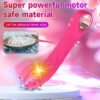 Char vibration rod female simulated penis pul and inserting body orgasm massager