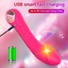 Char vibration rod female simulated penis pul and inserting body orgasm massager
