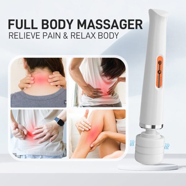 Powerful charging vibrator large AV large size massage stick masturbator for women