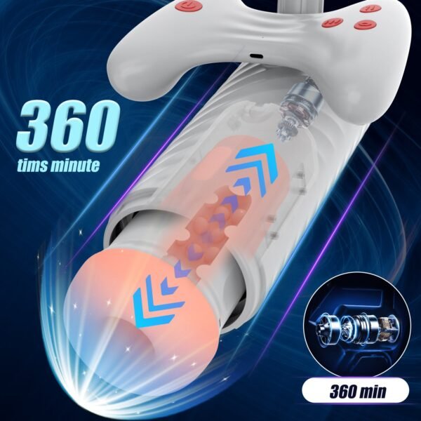 Airplane cup male electric full-automatic telescopic game handle vibrate sucking masturbation device mobile phone video suppor