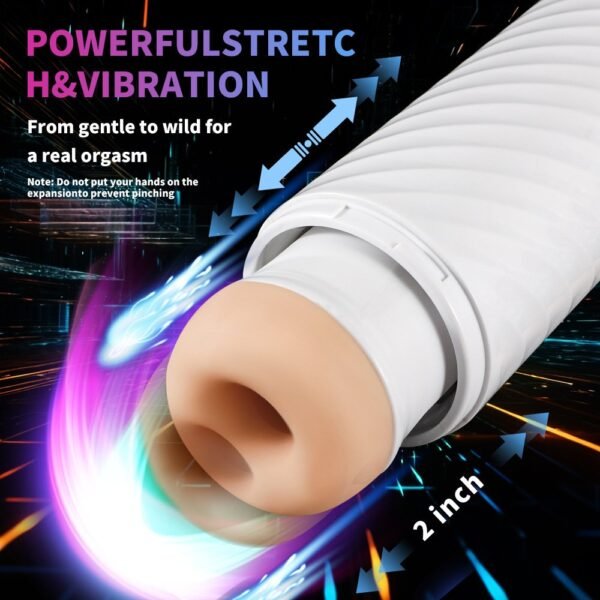 Multifunctional telescopic airplane cup male masturbator male full-automatic cup clamp sucking cup