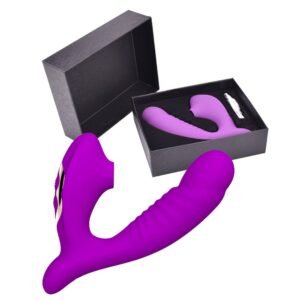 Vibrating rod female wearing sucking 10-frequency vibrating female masturbator
