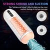 Multifunctional telescopic airplane cup male masturbator male full-automatic cup clamp sucking cup