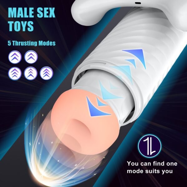 Airplane cup male electric full-automatic telescopic game handle vibrate sucking masturbation device mobile phone video suppor