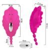 USB char wearable masturbator for women remote control G-spot silica gel vibrator