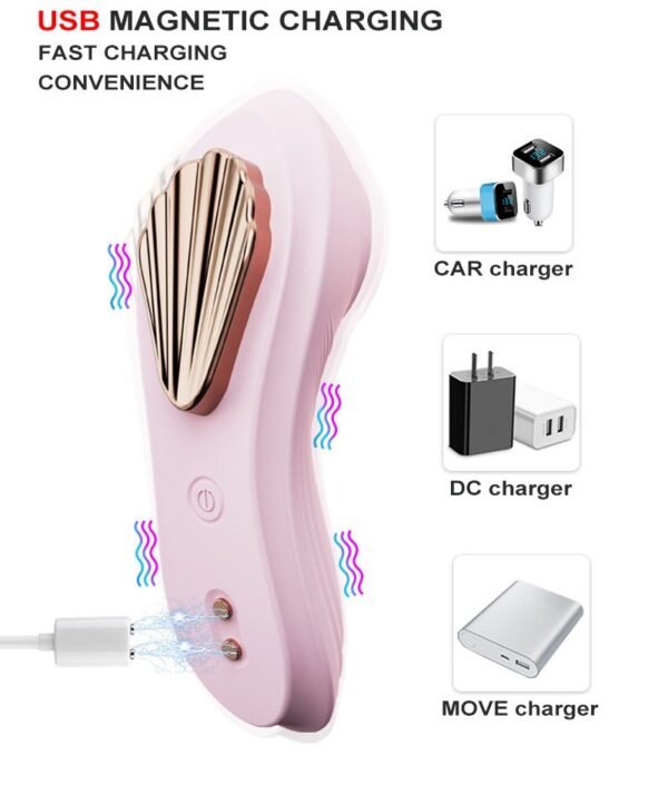 New Magnet Strongly Absorbs Female Wearable Wireless Remote Control APP Vibrating Jumping Egg Clitoral Stimulation