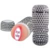 Manual train airplane cup male masturbator artificial human pudendum name copying device