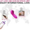 New Magnet Strongly Absorbs Female Wearable Wireless Remote Control APP Vibrating Jumping Egg Clitoral Stimulation