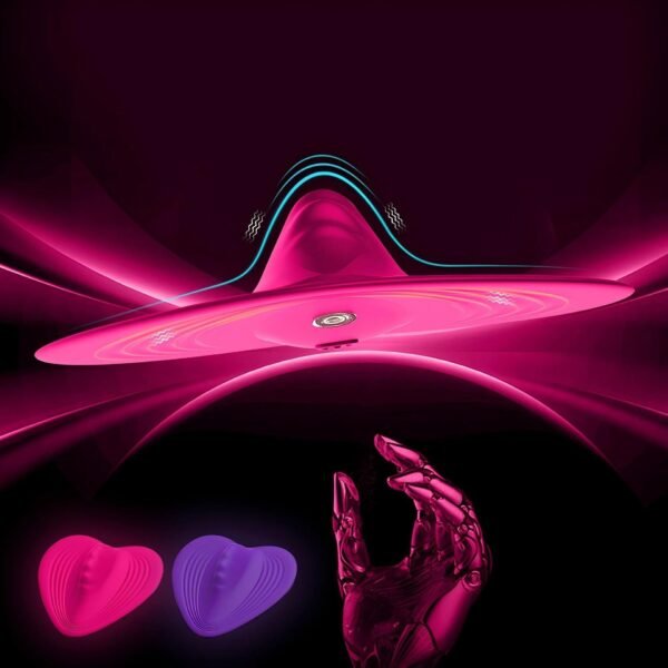 Charging APP wireless remote control vibrating massage appliance heart-shaped invisible wearing jumping egg