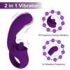 Masturbator for women with multi-frequency vibrating stick