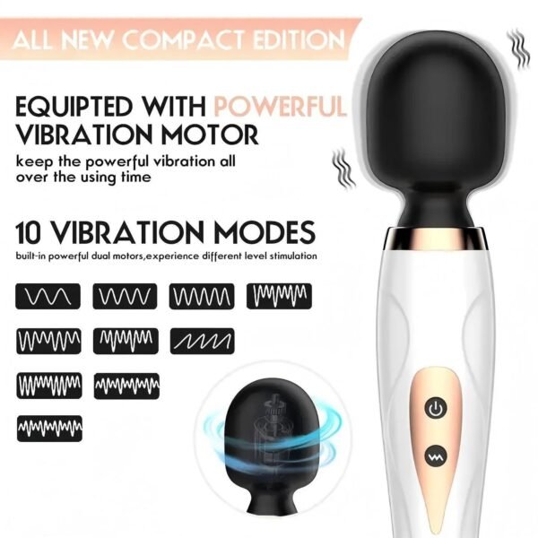 Char strong vibration AV vibrating rod female massage 10-frequency G-point vibration