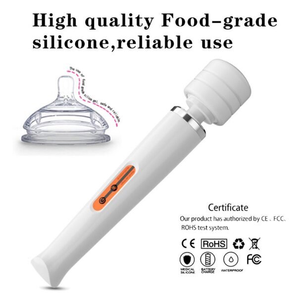 Powerful charging vibrator large AV large size massage stick masturbator for women