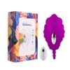 USB char wearable masturbator for women remote control G-spot silica gel vibrator