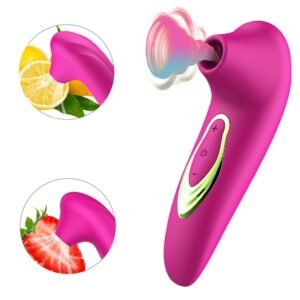 Female 5-frequency rose sucking device honey bean teasing sucking vagina sex appeal masturbation stick second tide vibration stick