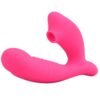 Vibrating rod female wearing sucking 10-frequency vibrating female masturbator