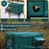 Externally-heated heat-preservation cat nest foldable cat cage cat delivery room