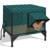Externally-heated heat-preservation cat nest foldable cat cage cat delivery room