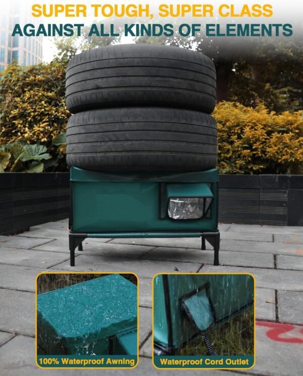 Externally-heated heat-preservation cat nest foldable cat cage cat delivery room