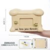 Resin pet cinerary casket puppy cat souvenir box